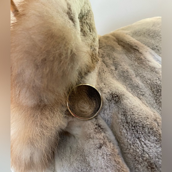 Russian Sable Fur Iceberg Sheared Mink Fur Vest With Russian Sable Collar NWT - Picture 8 of 10